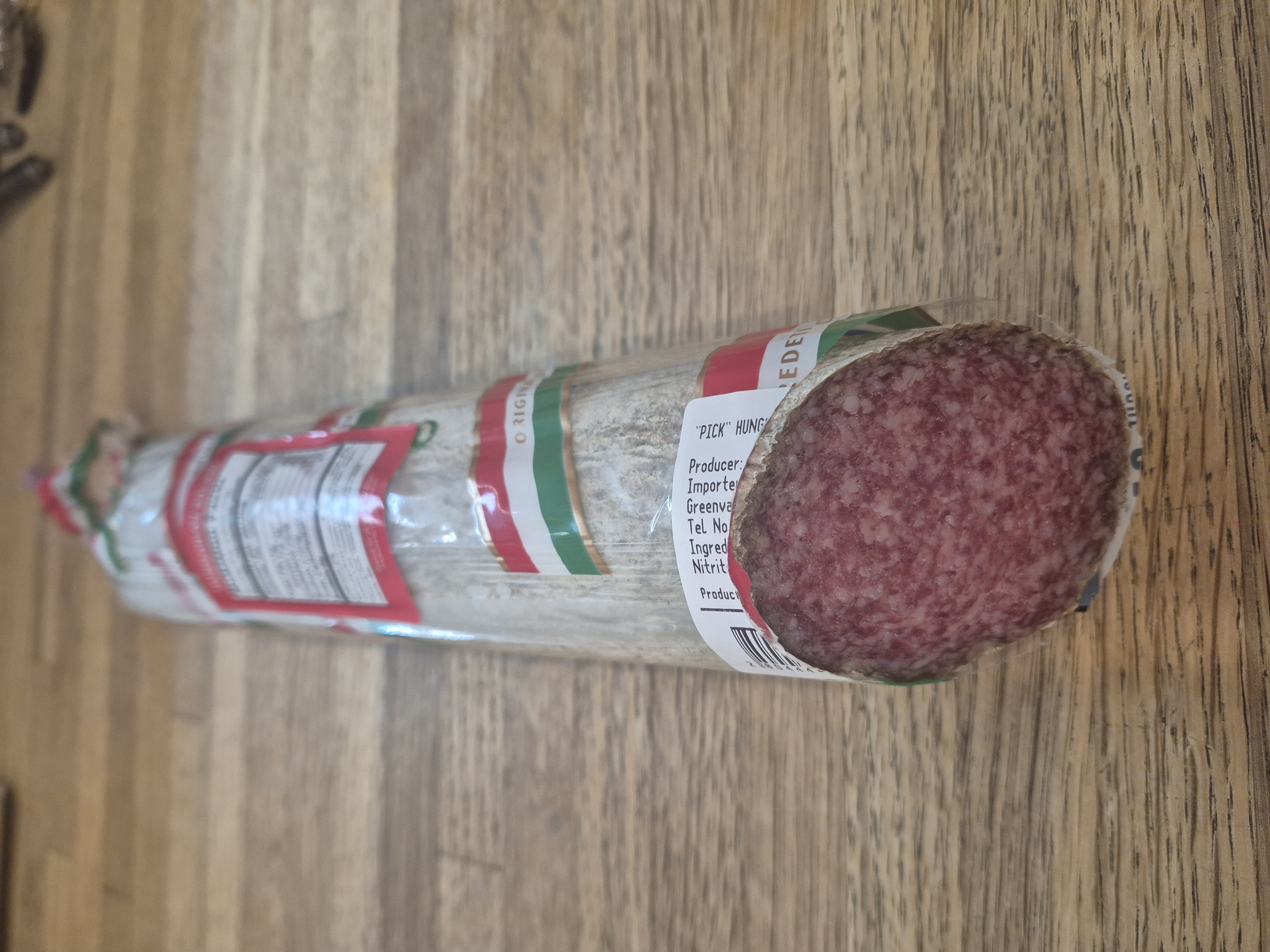 Original Hungarian " PICK " Salami, Next day or second- day delivery required * (600gr/1.32lb/21.12oz) - Image 2
